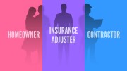 Three Major Parties to a Homeowner Insurance Claim